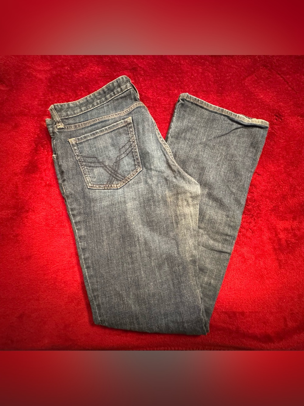 GAP Women's Dark Wash Flare Jeans